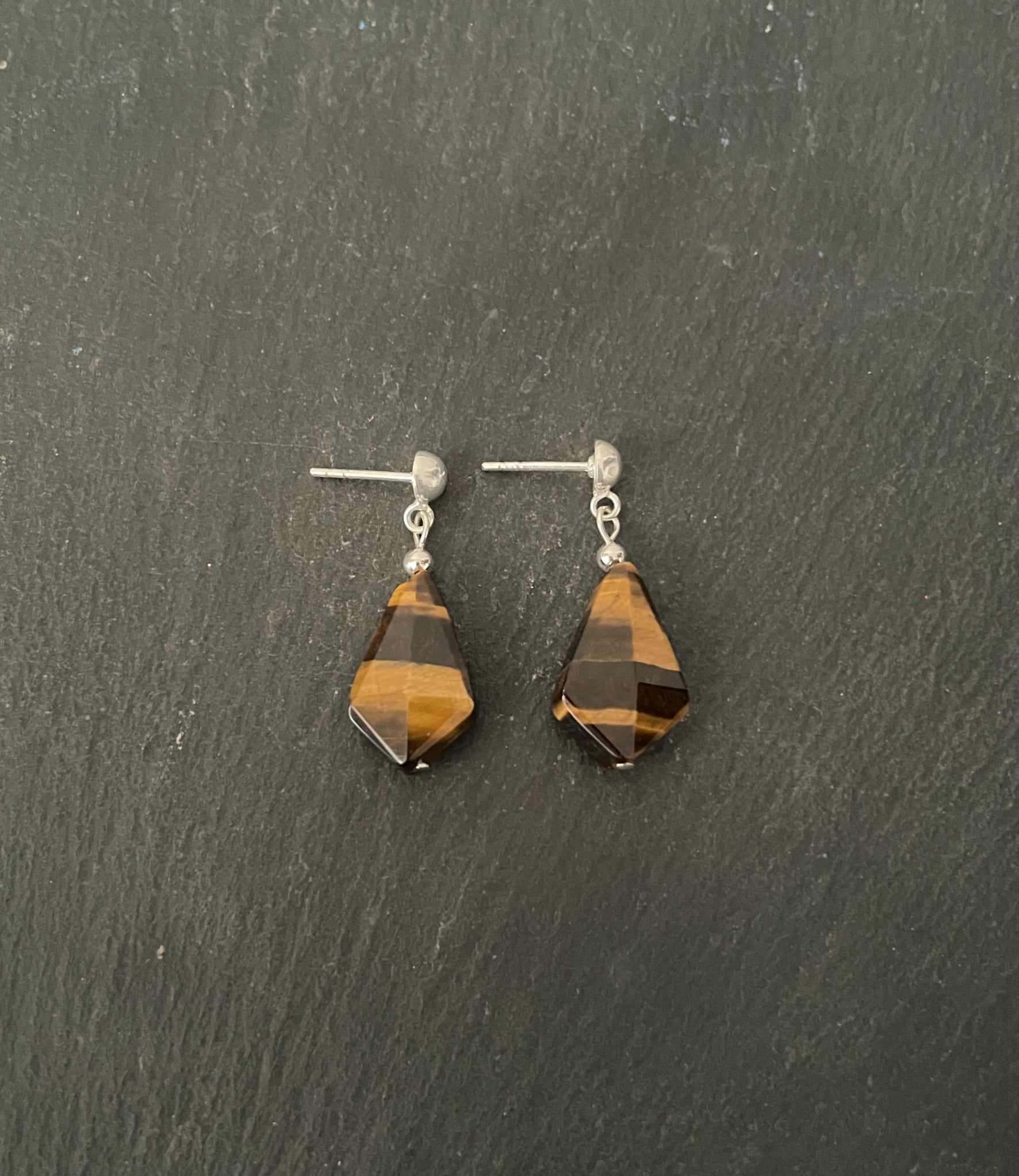 Tiger's Eye Earrings image 0