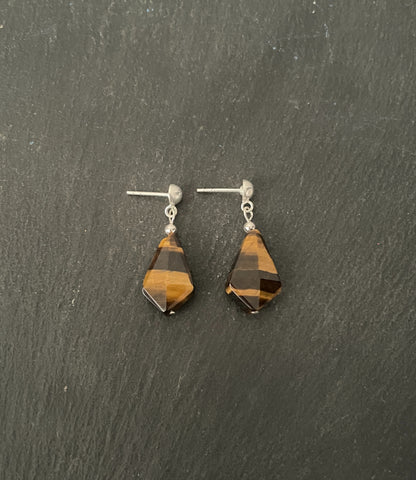 Tiger's Eye Earrings image 0