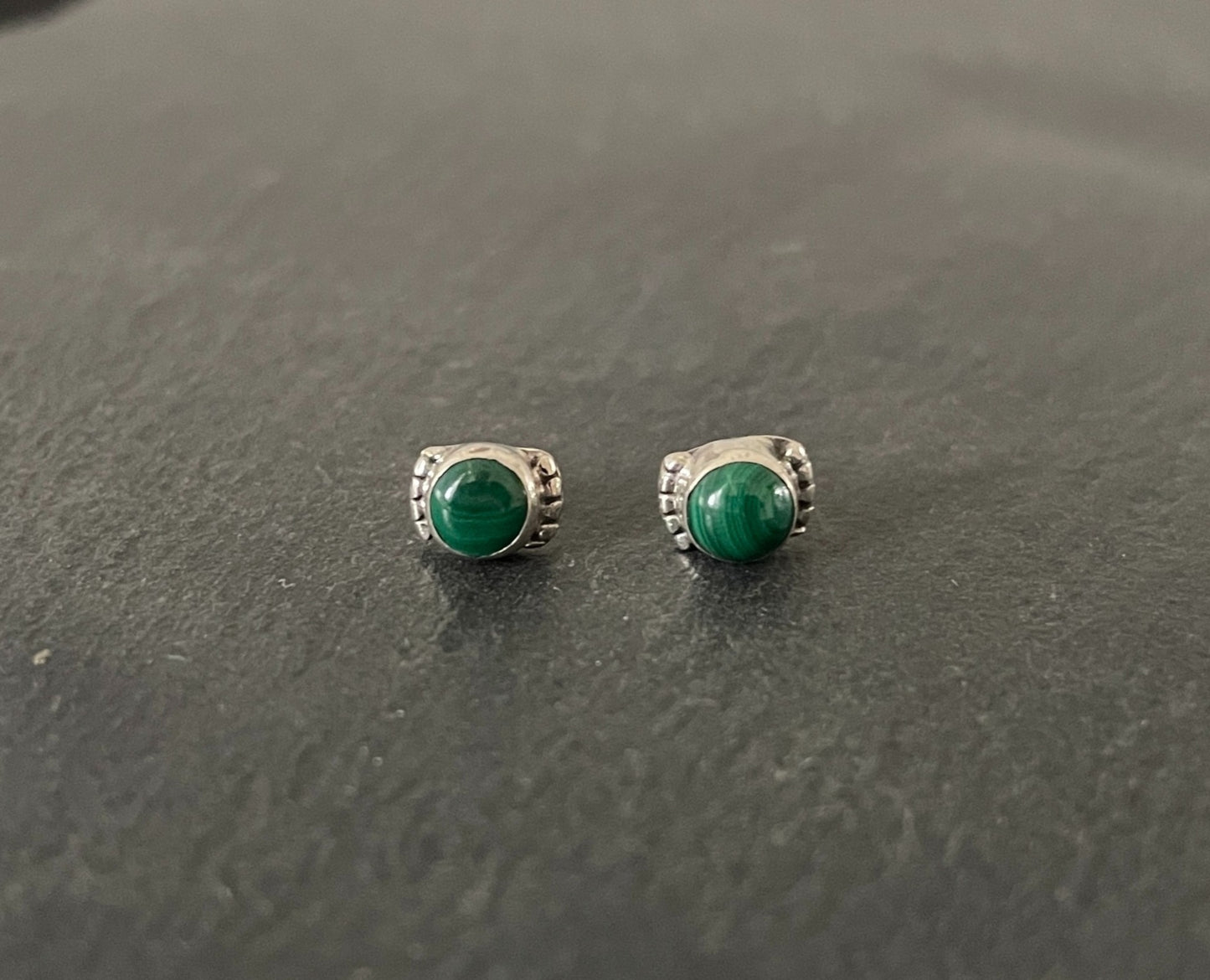 Malachite Studs image 0