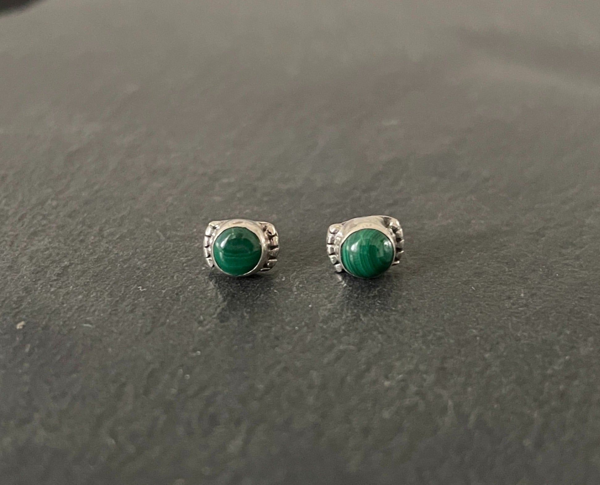 Malachite Studs image 0