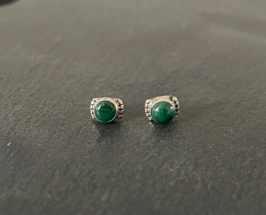 Malachite Studs image 0
