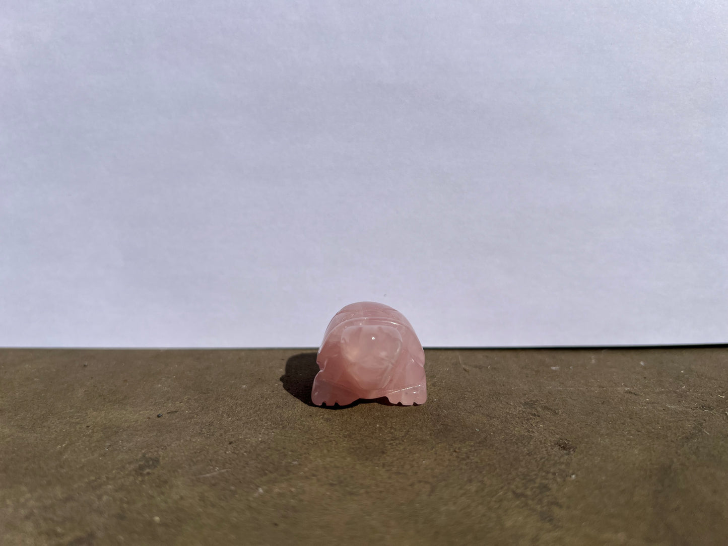 Rose Quartz Turtle image 2