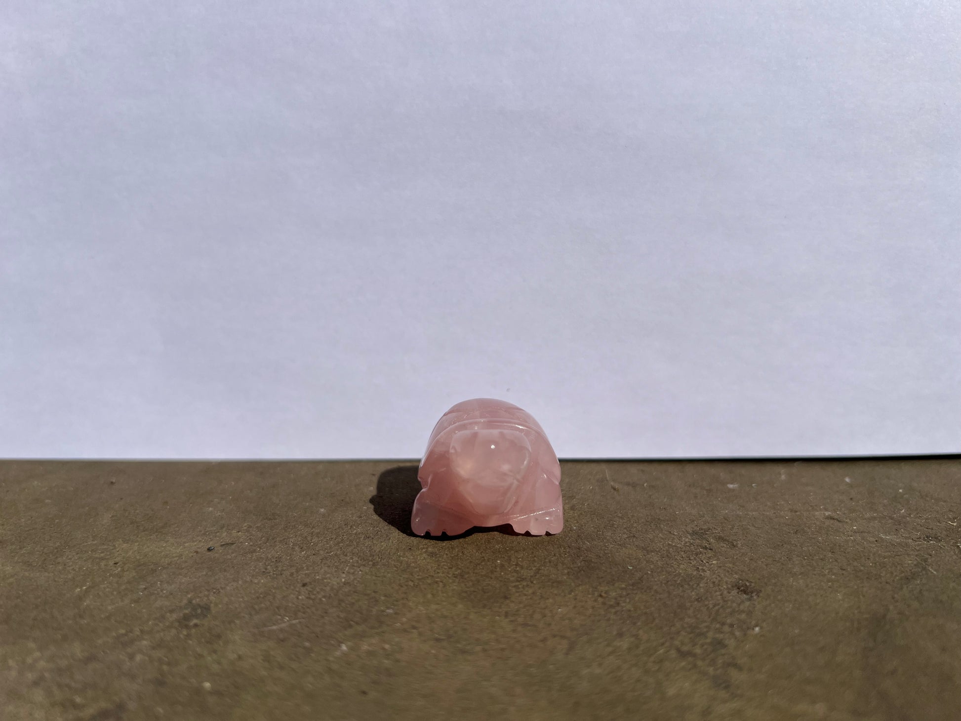 Rose Quartz Turtle image 2