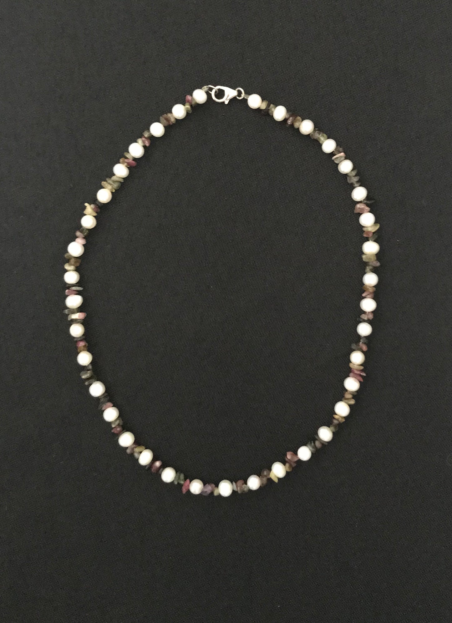 Pearl and Gemstone Necklace image 3
