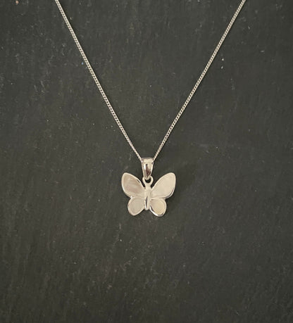 Mother of Pearl Butterfly Pendant image 0