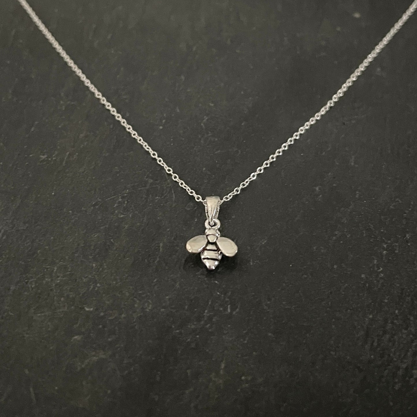 Silver Bee Pendant image 1