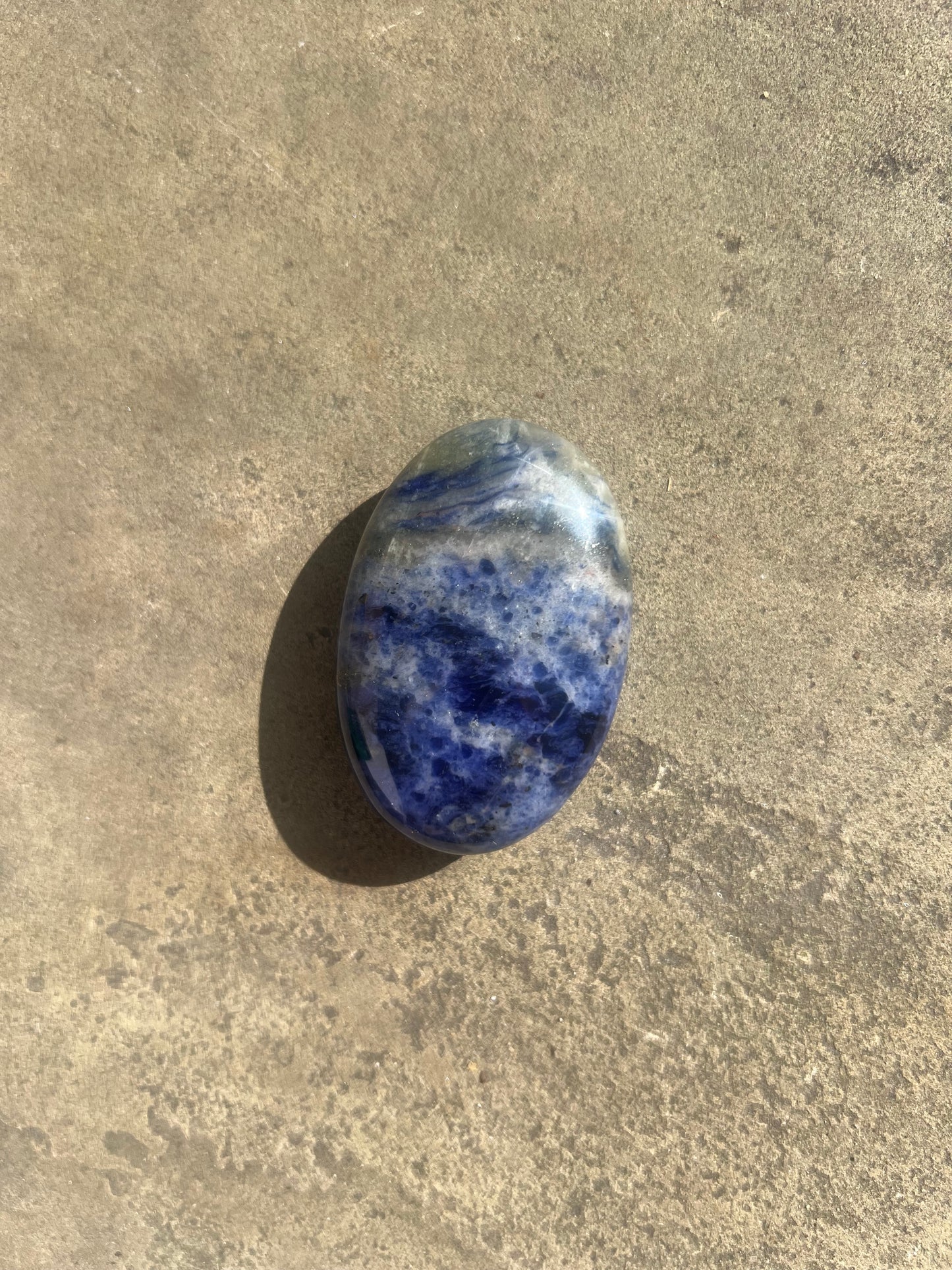 Sodalite Palm Stone image 0