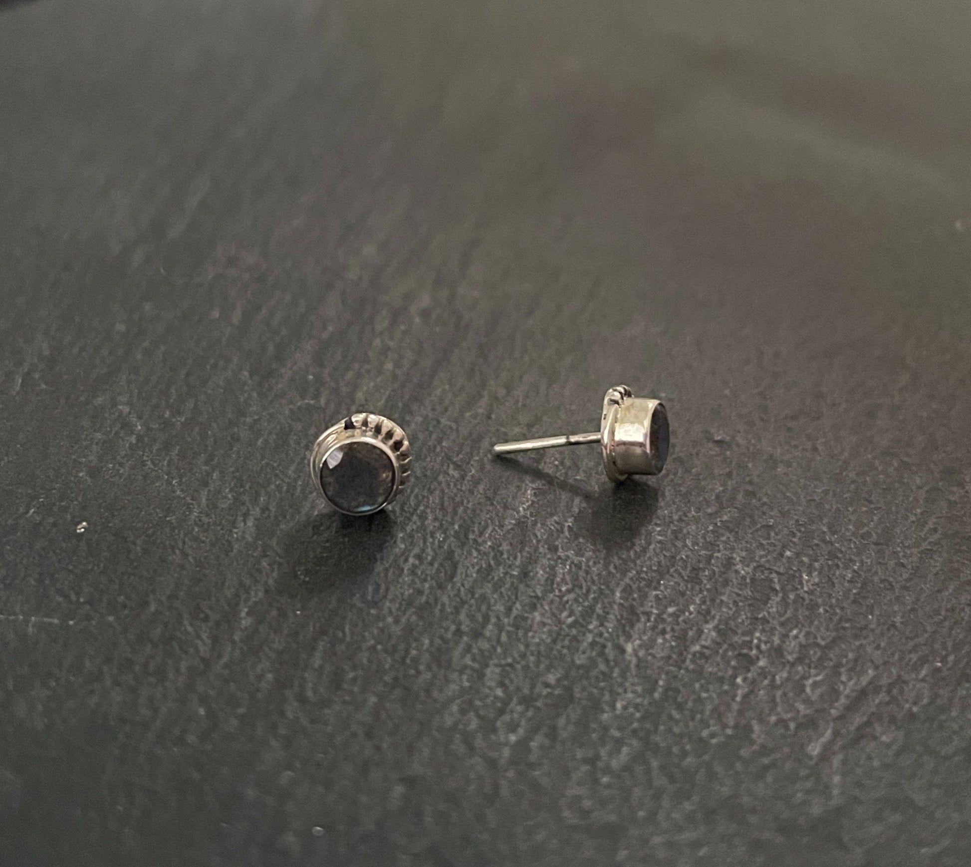 Labradorite Stud Earrings image 1