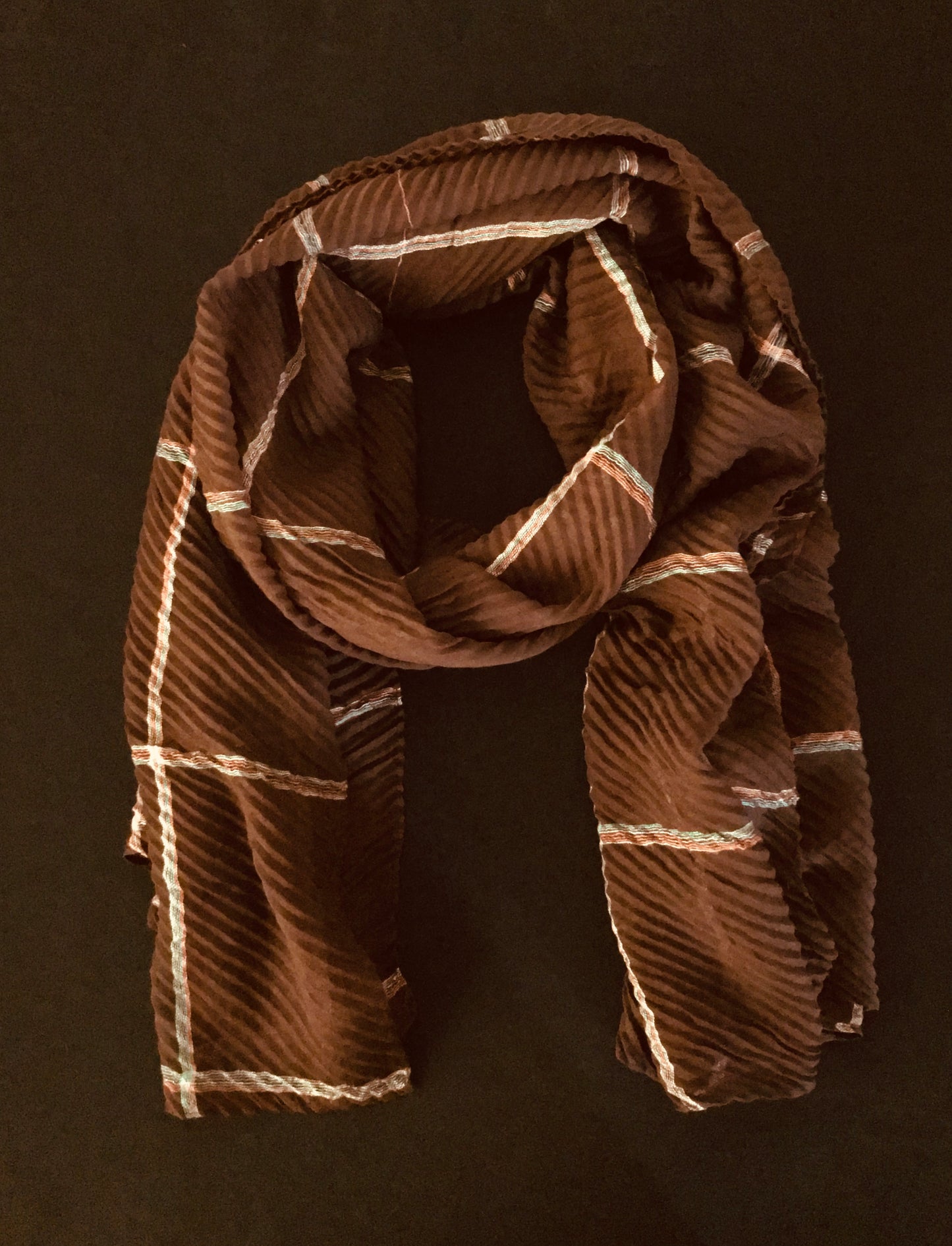 Large Check Scarf image 7