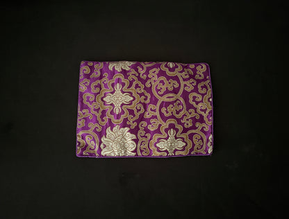 Purple and Gold Jewellery Wrap image 1