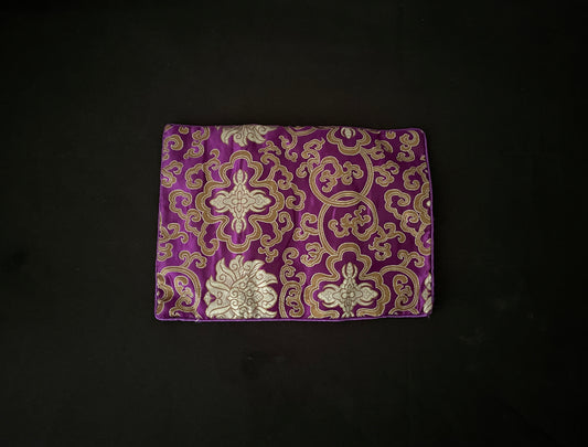 Purple and Gold Jewellery Wrap image 1