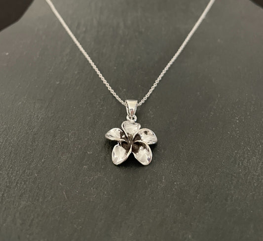 Silver Flower Pendant image 1