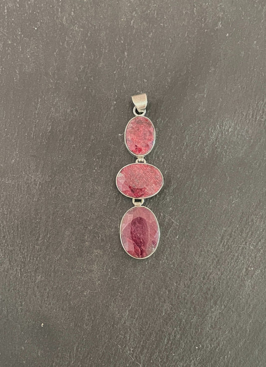 Oval Ruby Pendant image 0