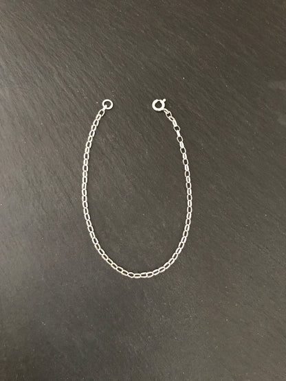 Sterling Silver Belcher Chain Bracelet image 2