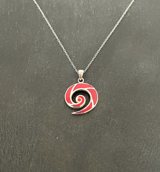 Coral Swirl Pendant image 0