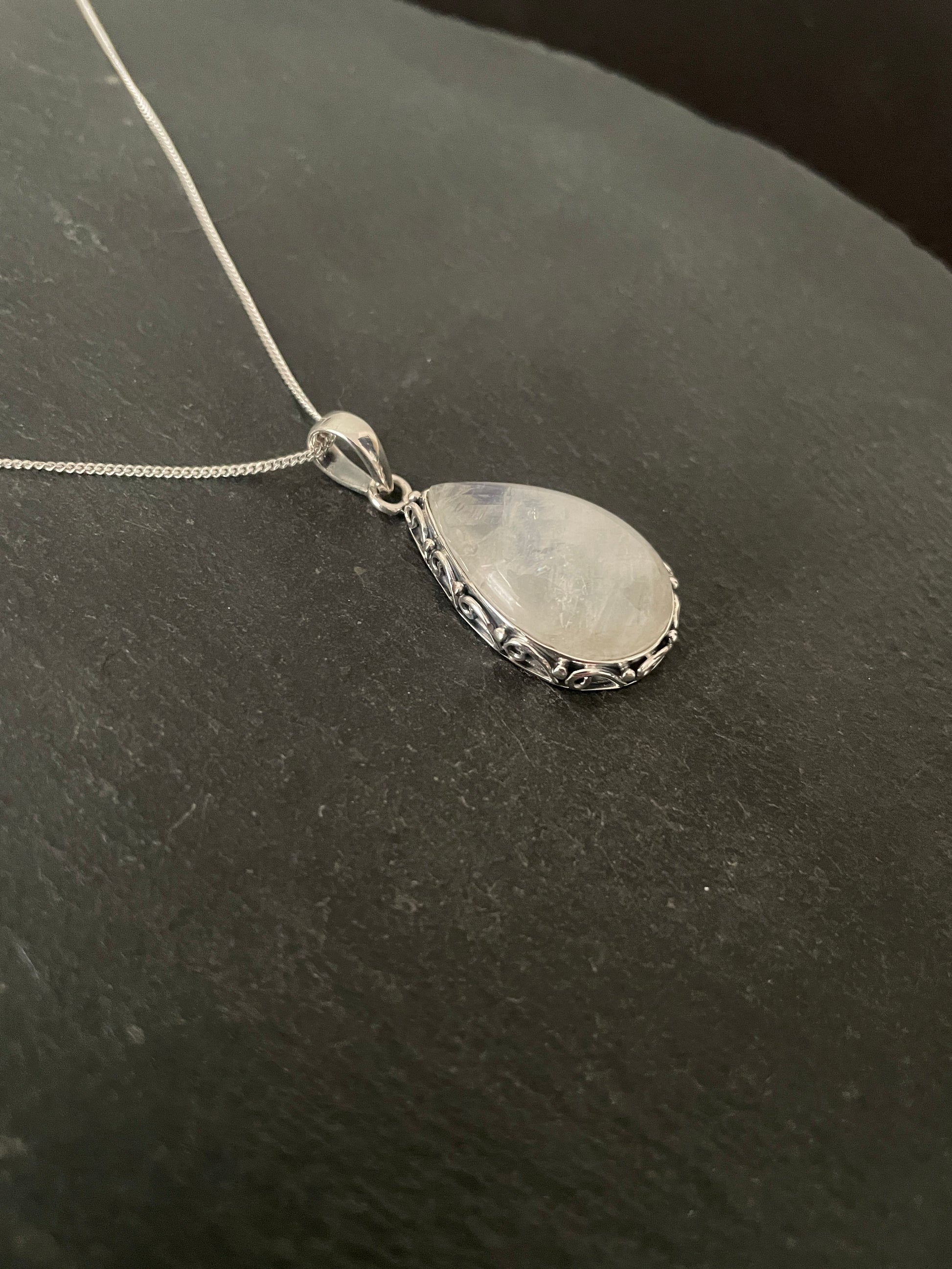 Teardrop Moonstone Pendant image 2