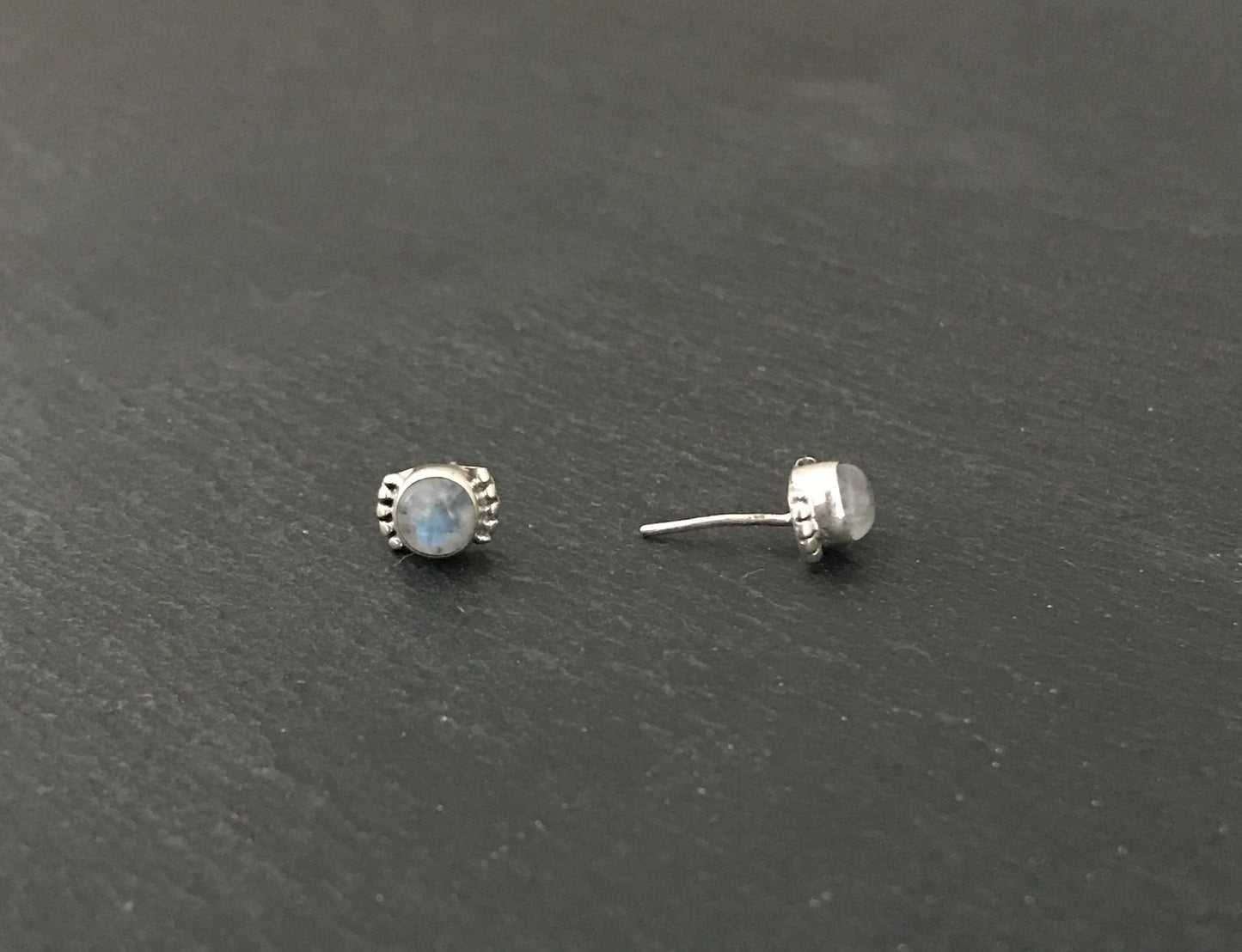 Moonstone Studs image 1