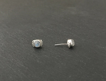 Moonstone Studs image 1