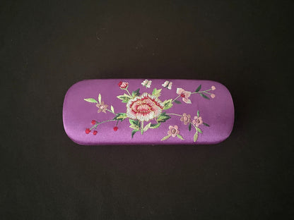 Embroided Flower Glasses Case image 0