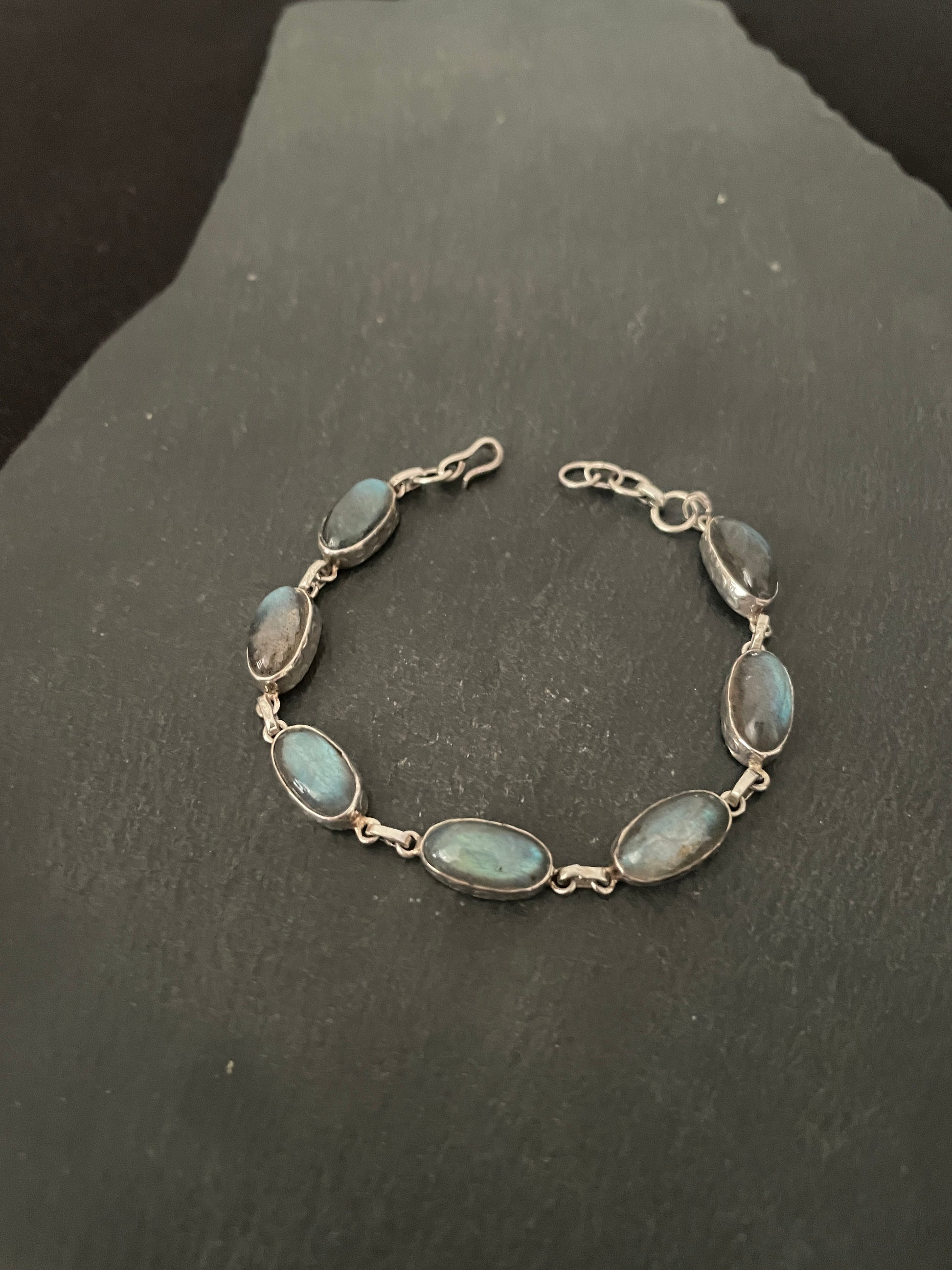 Labradorite and Silver Bracelet image 2