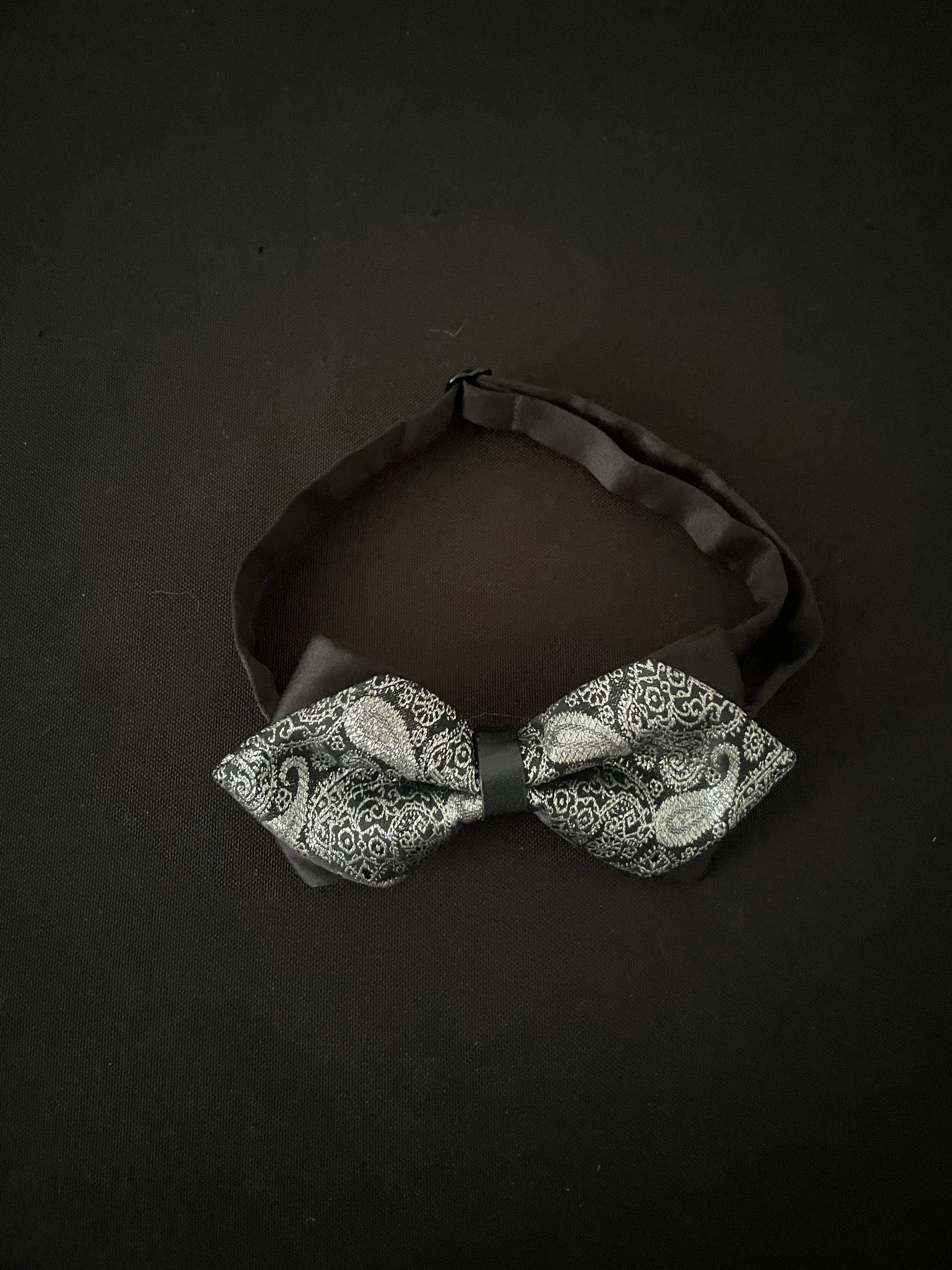 Silver Bow Tie image 1