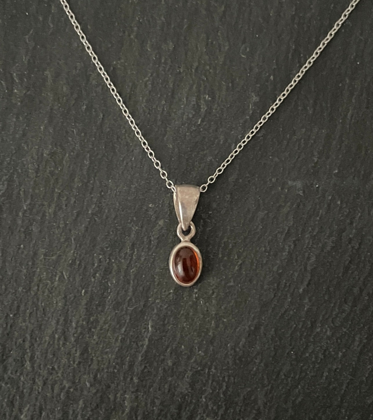 Amber Oval Pendant image 0