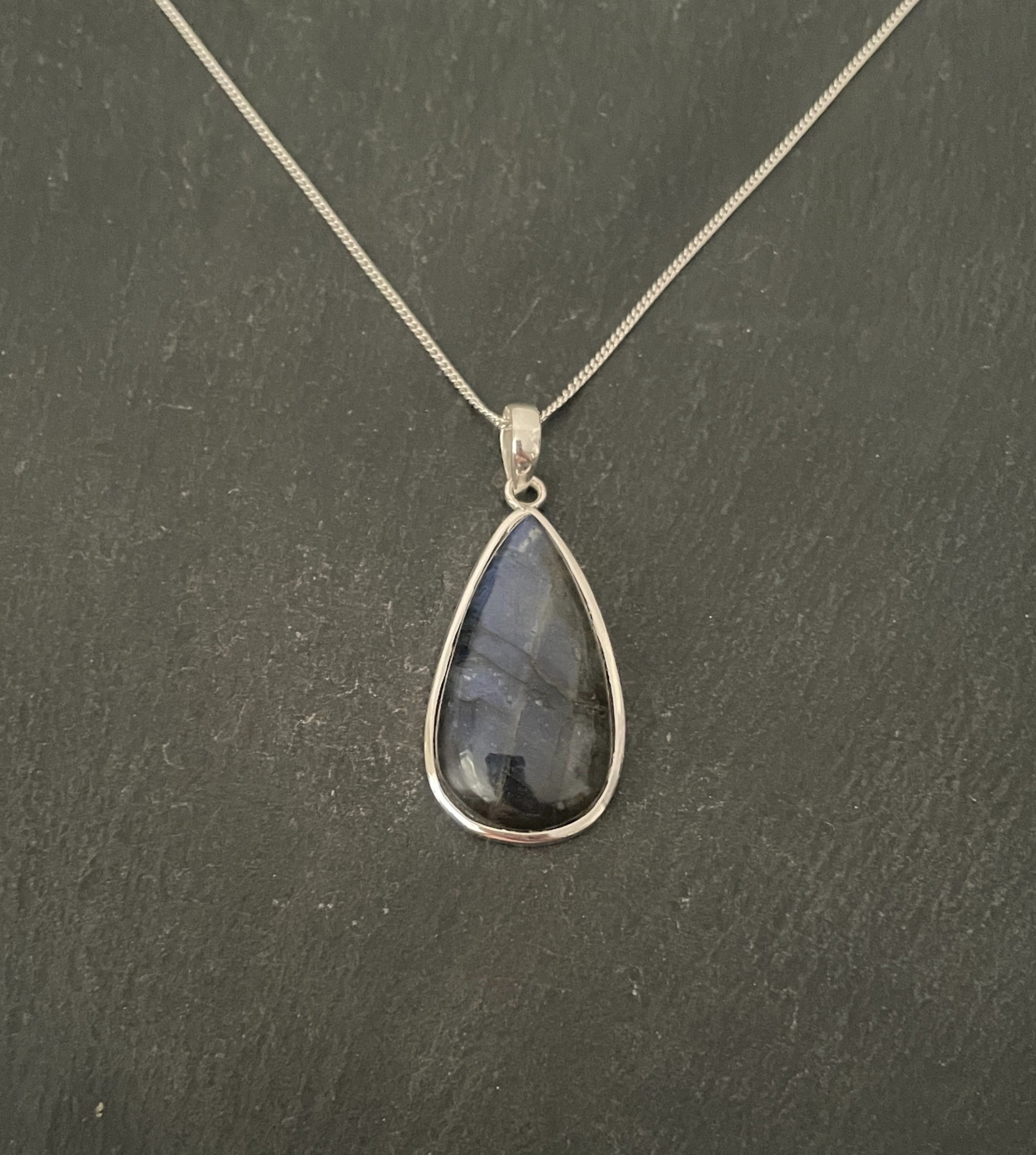 Labradorite Teardrop Pendant image 0