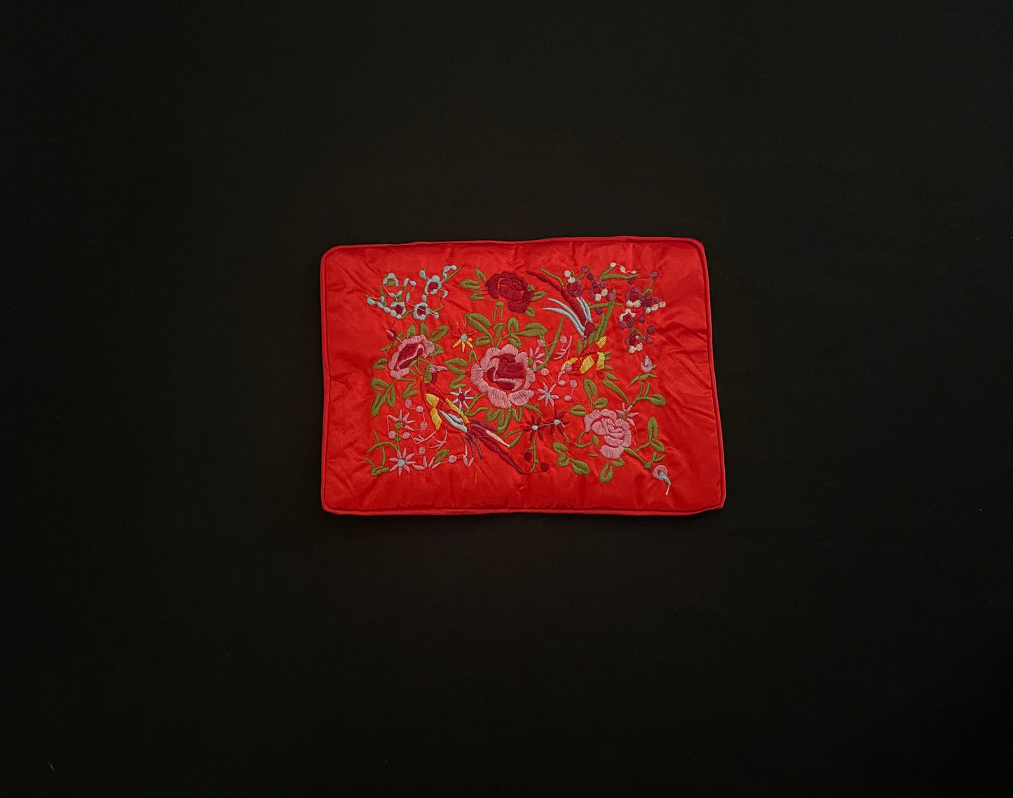 Red Flower Jewellery Wrap image 2