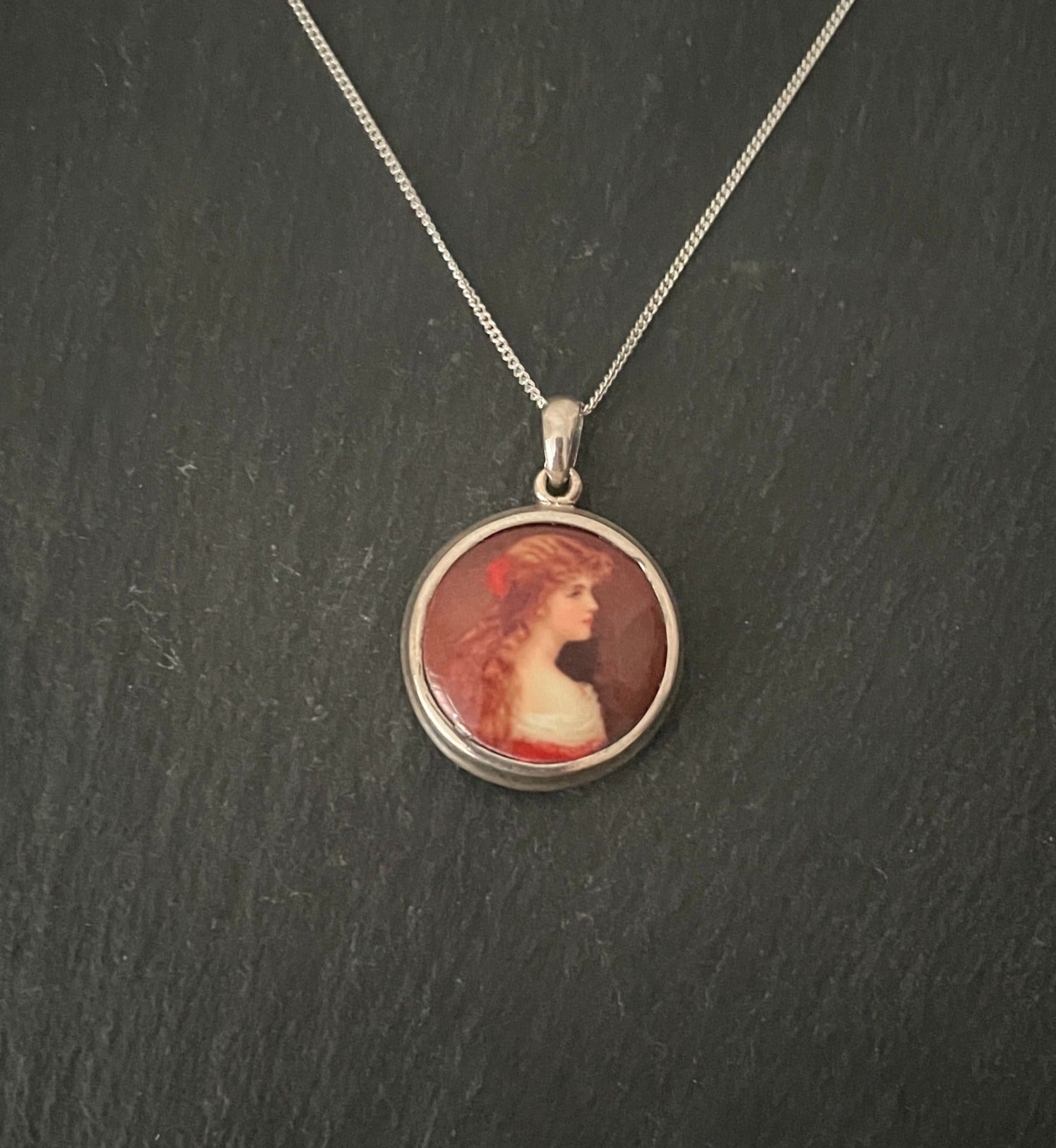 Cameo Style Pendant image 0