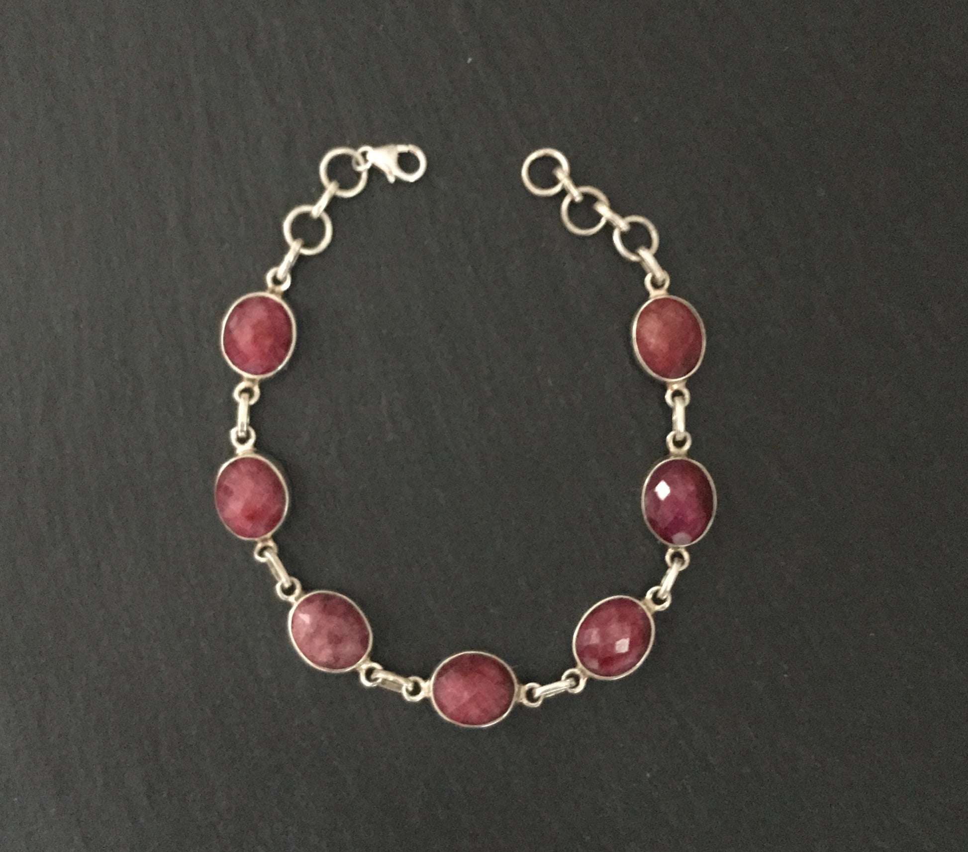 Oval Ruby Bracelet image 0