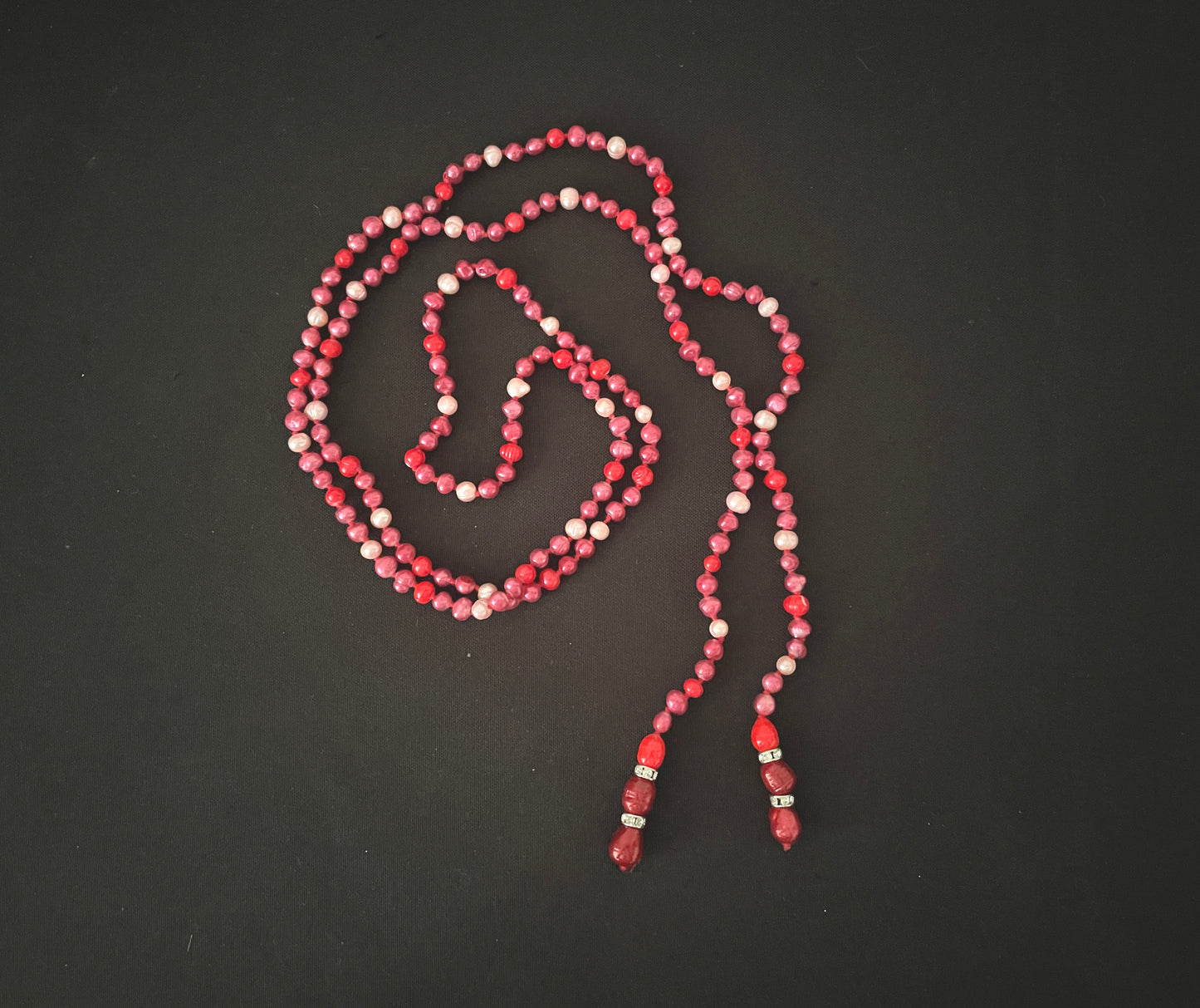 Pearl Bead Lariat Necklace image 3
