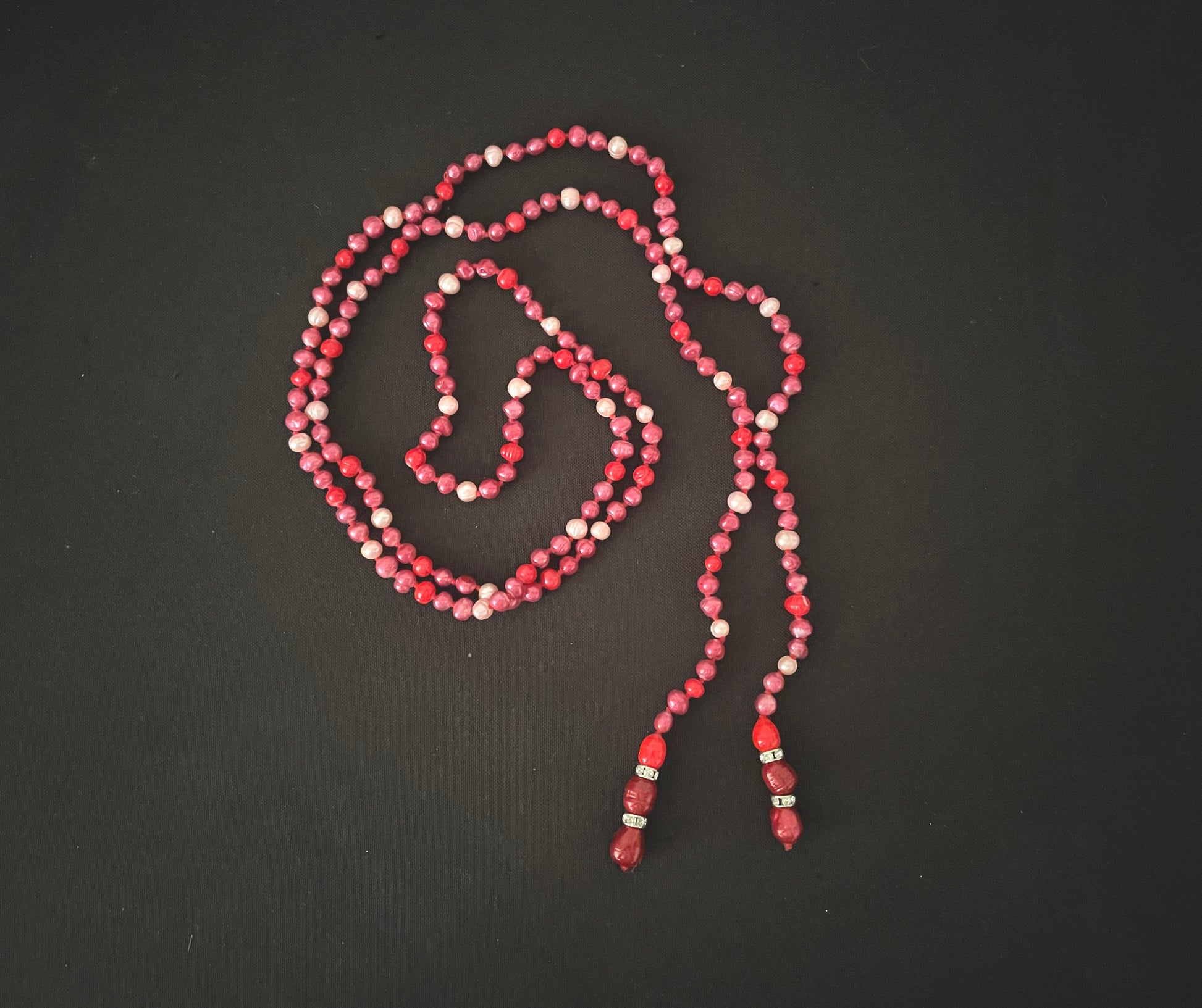 Pearl Bead Lariat Necklace image 3
