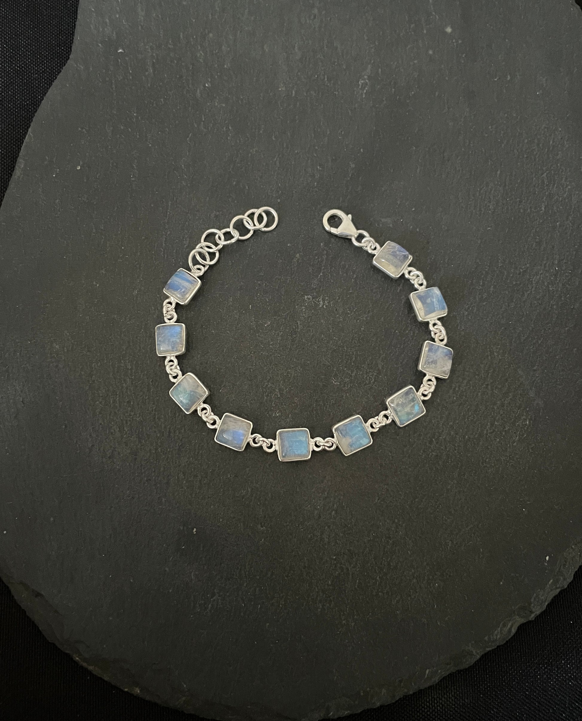 Square Moonstone Bracelet image 2