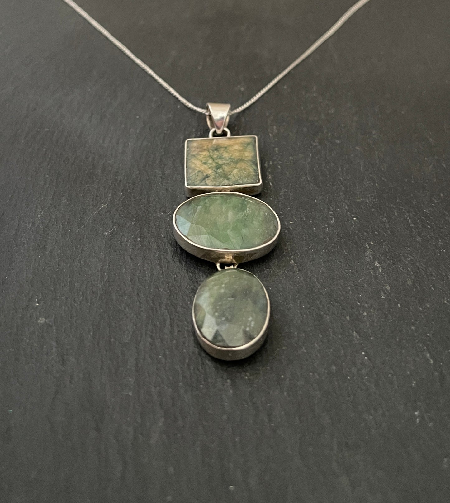 Emerald Drop Pendant image 1