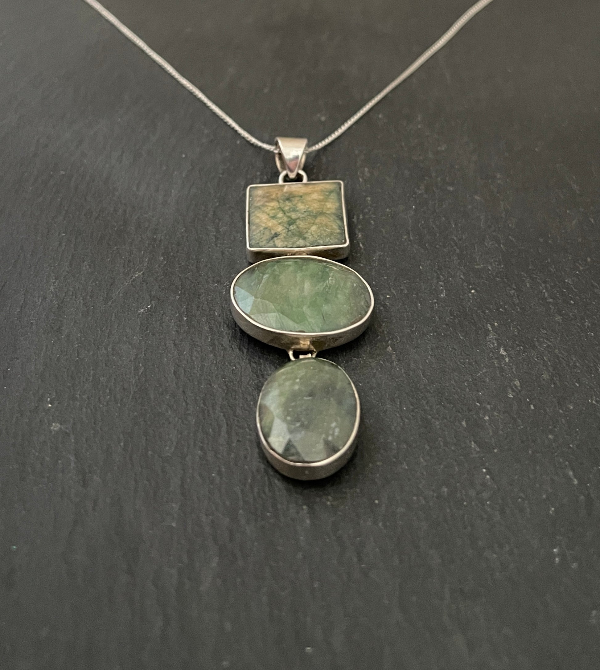 Emerald Drop Pendant image 1