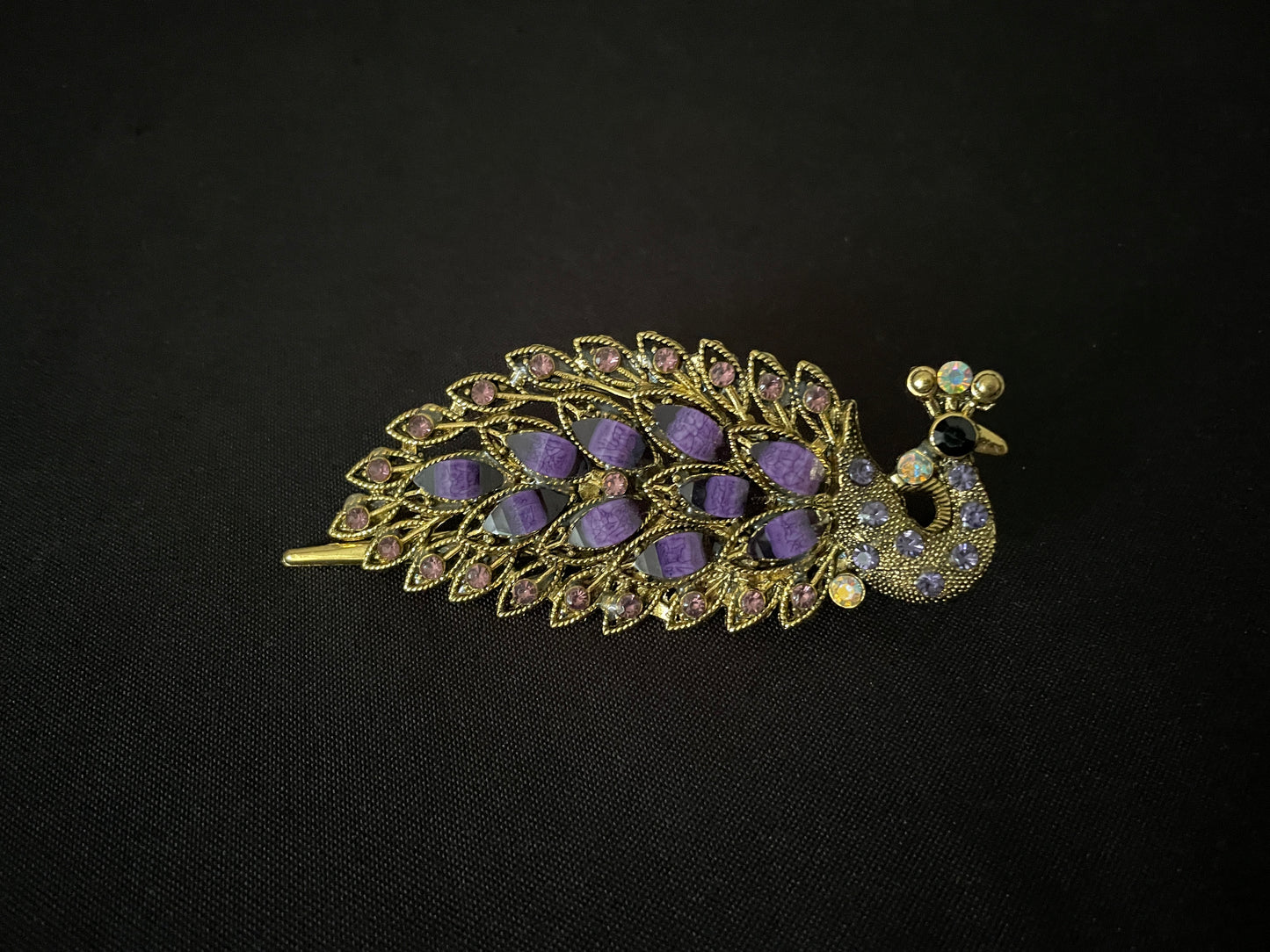 Peacock Hair Clip image 4