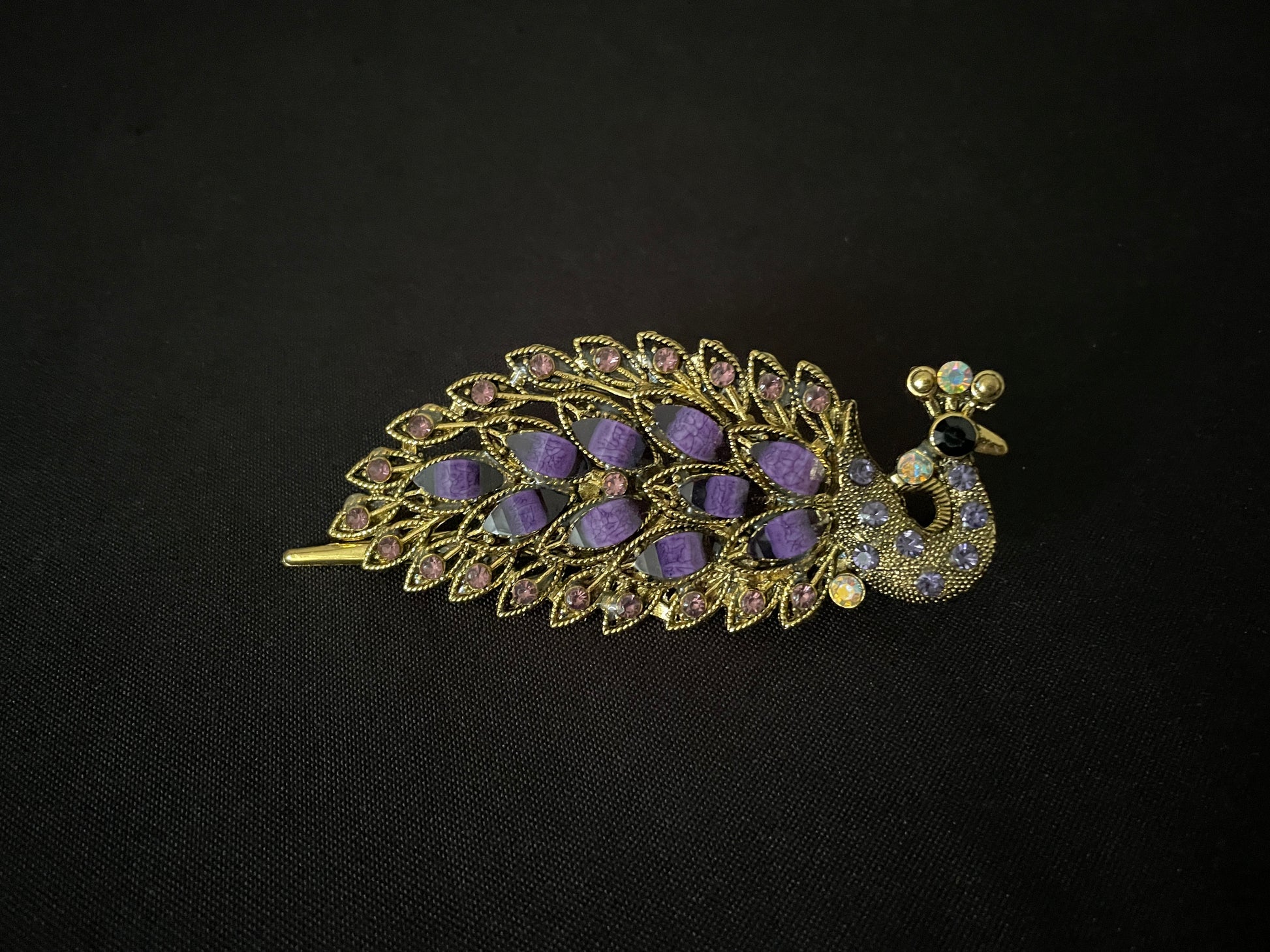 Peacock Hair Clip image 4