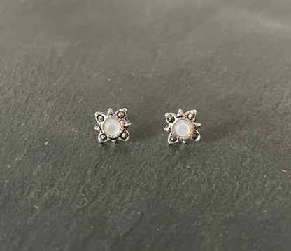 Marcasite and Gemstone Studs image 0