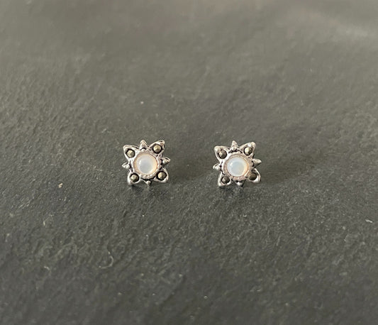 Marcasite and Gemstone Studs image 0
