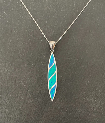 Synthetic Opal Pendant image 0