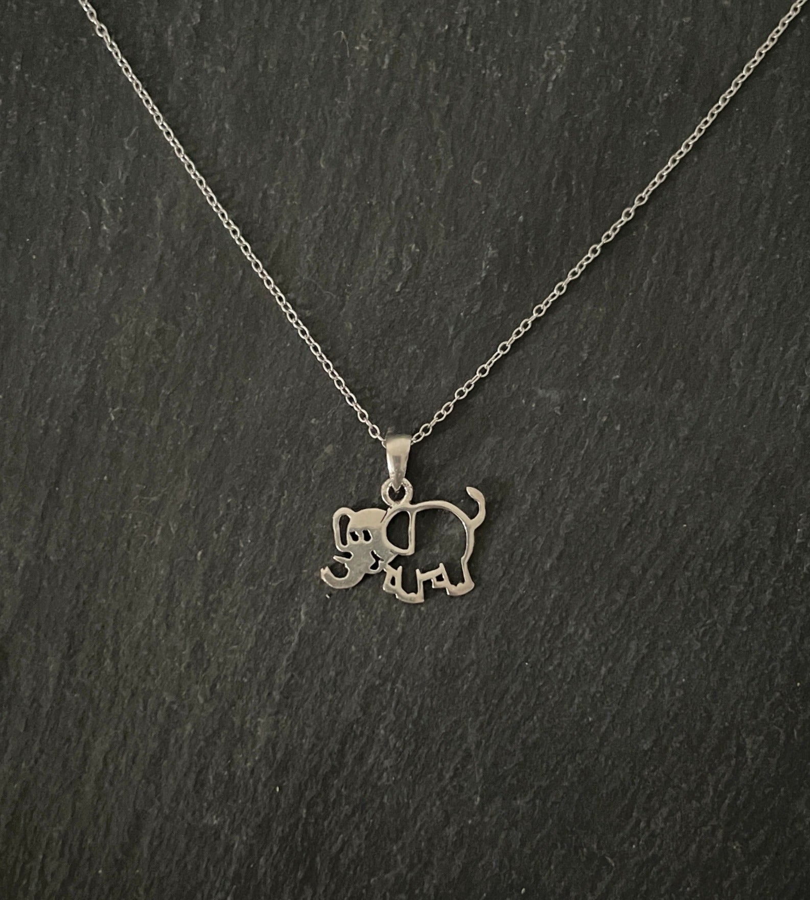 Silver Elephant Pendant image 0