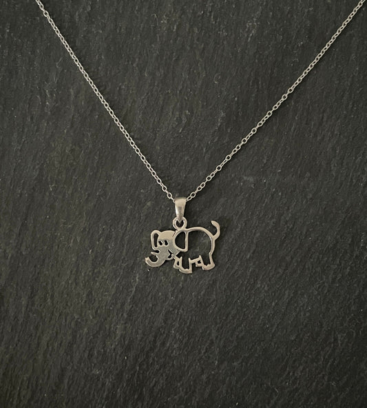 Silver Elephant Pendant image 0