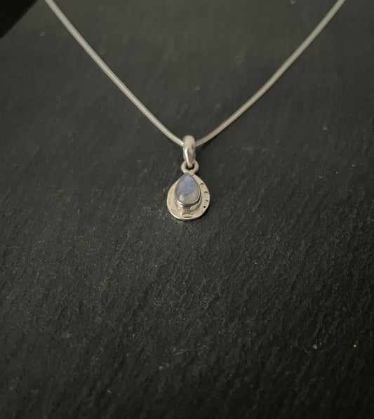 Moonstone Teardrop Pendant image 1