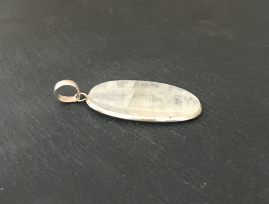 Large Oval Moonstone Pendant image 1