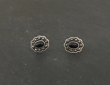 Marcasite Oval Studs image 2