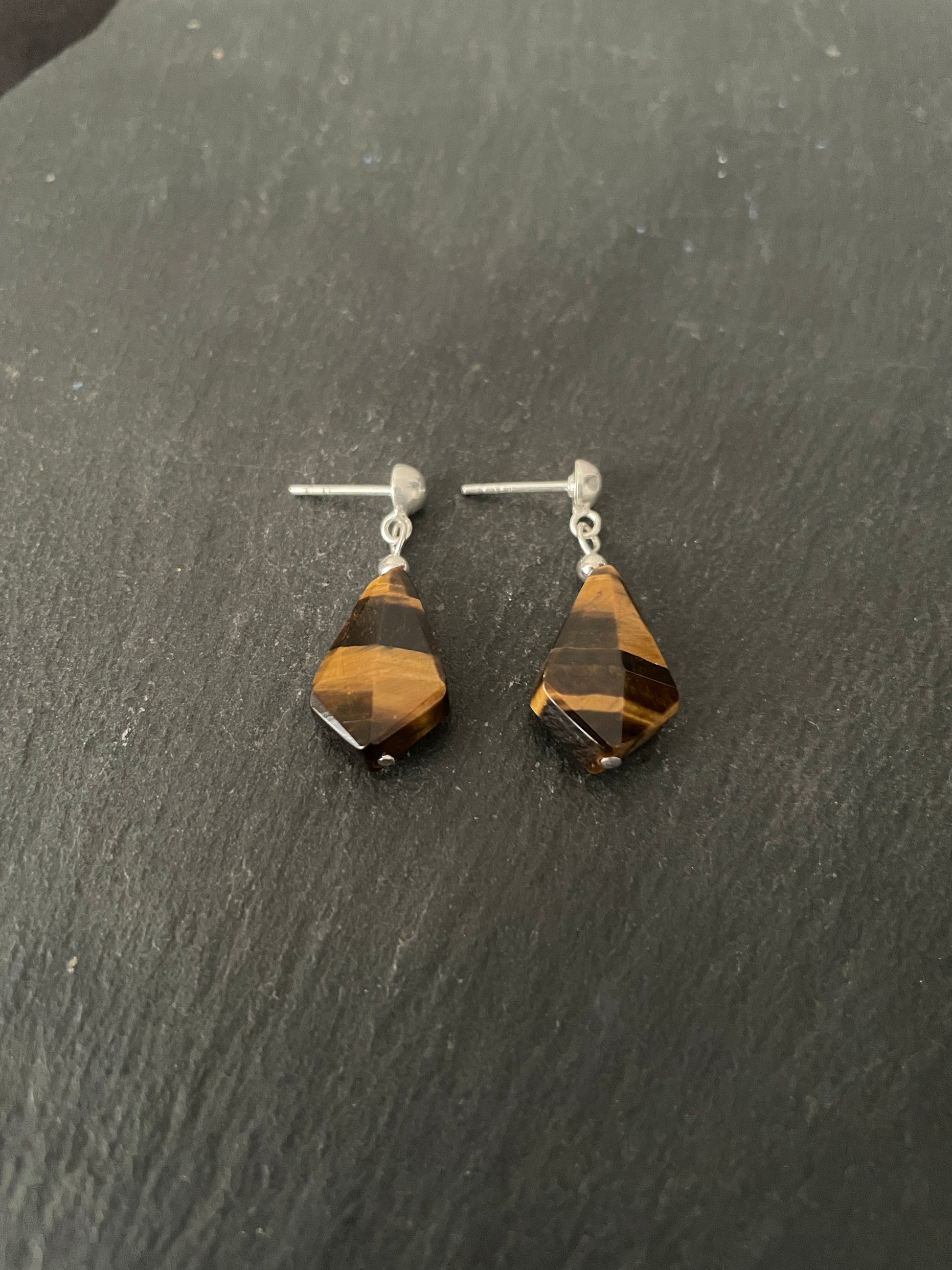 Tiger's Eye Earrings image 1