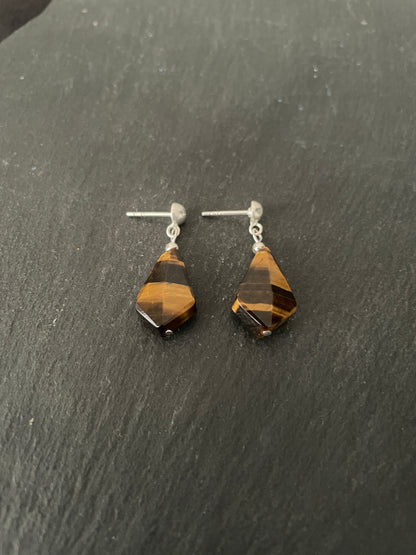Tiger's Eye Earrings image 1