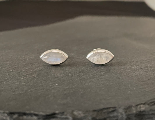 Moonstone Kite Stud Earrings image 0