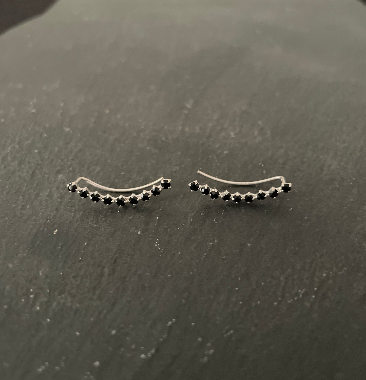 Cubic Zirconia Single Row Ear Climbers image 3