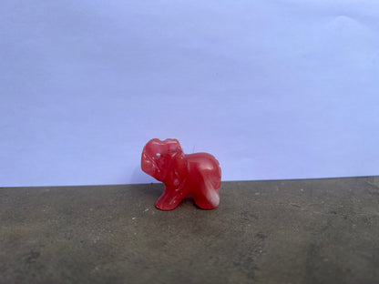 Cherry Quartz Elephant image 3